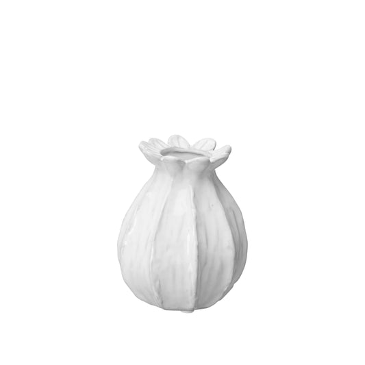 Lilly Bud Vase, Off White, Small