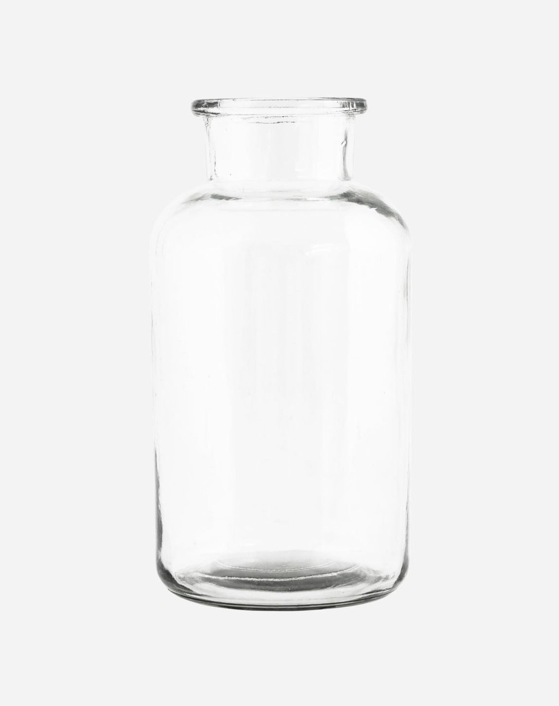 Clear Glass Vase Small