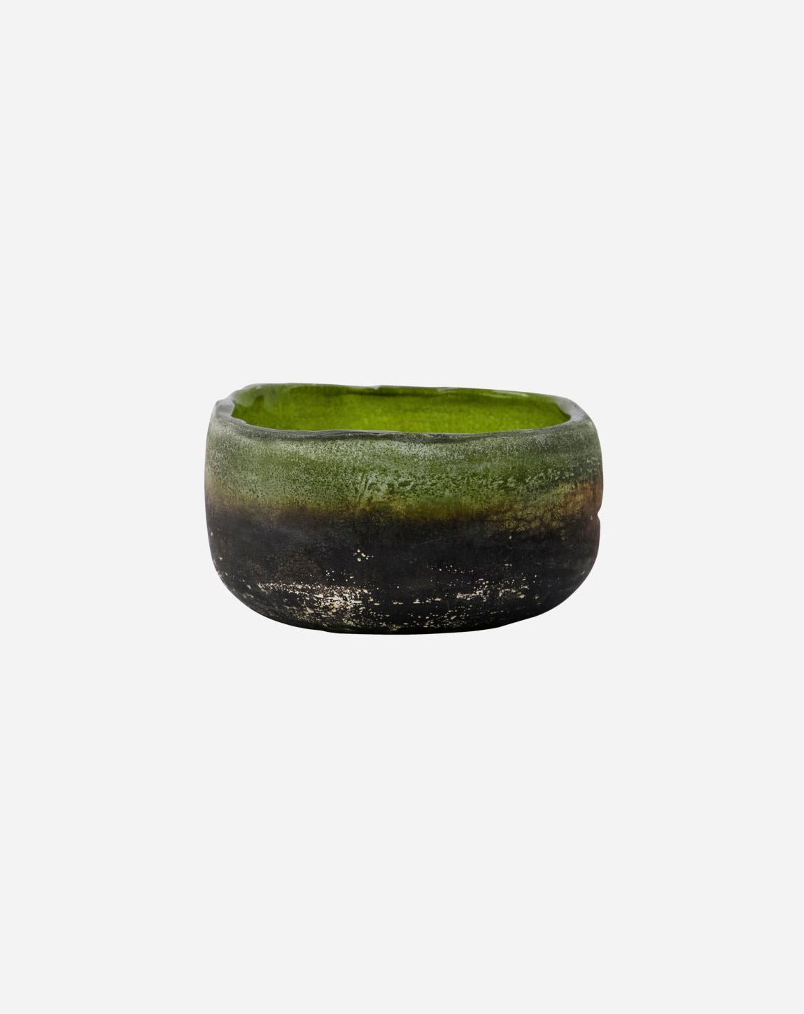 Pearl Tealight Holder, Green