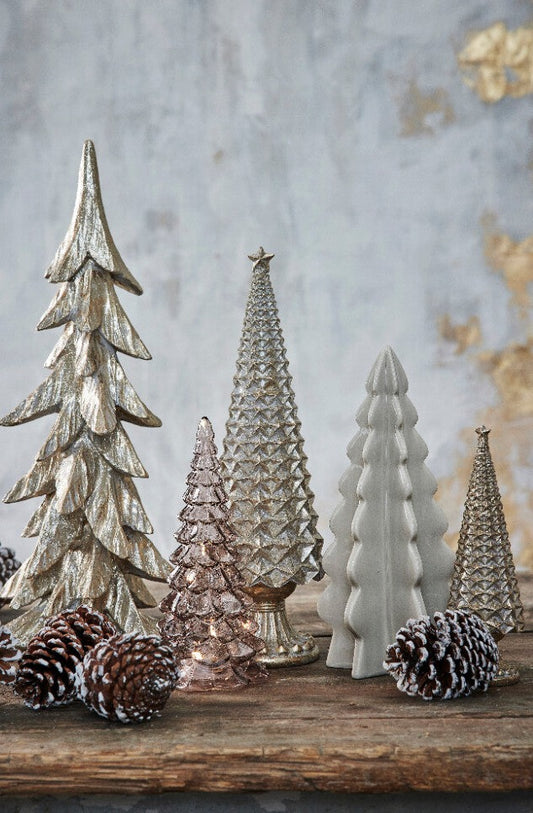 Stoneware Tree, Light Grey