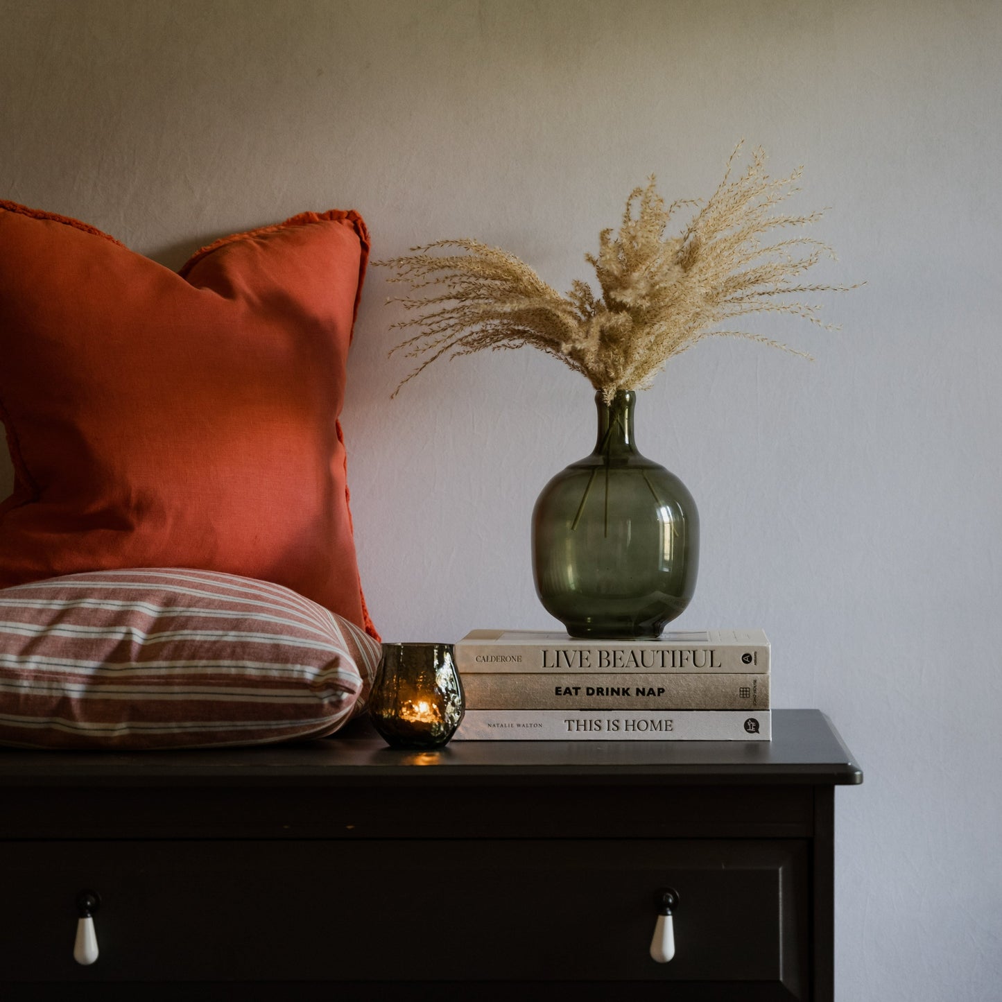 Red Stripe Cushion