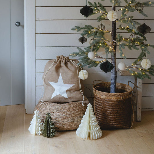 Standing Cotton Paper Tree, Green