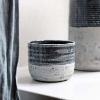 Grey Cement Pot