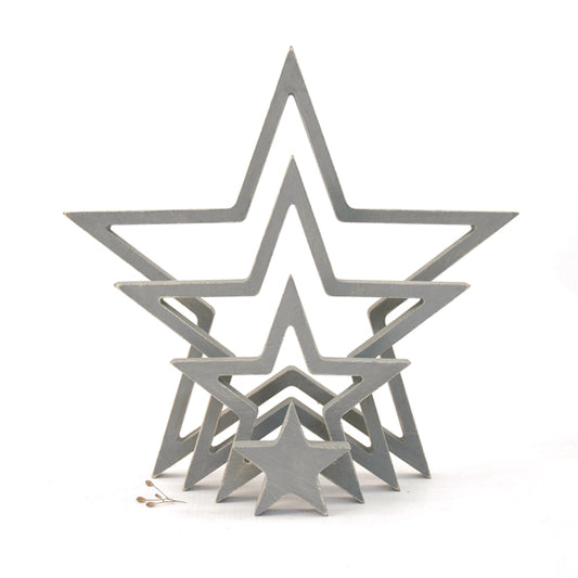 Grey Hanging Star Set