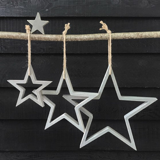 Grey Hanging Star Set