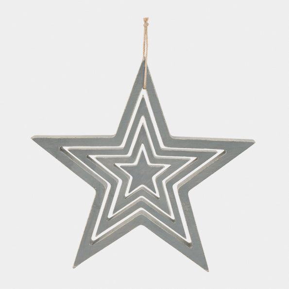 Grey Hanging Star Set