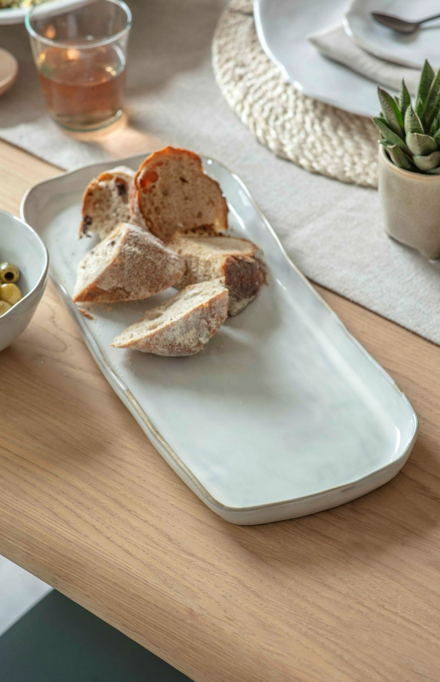 Serving Tray Soft White