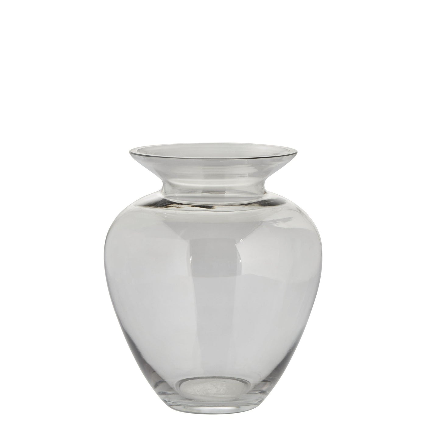 Light Grey Glass Vase