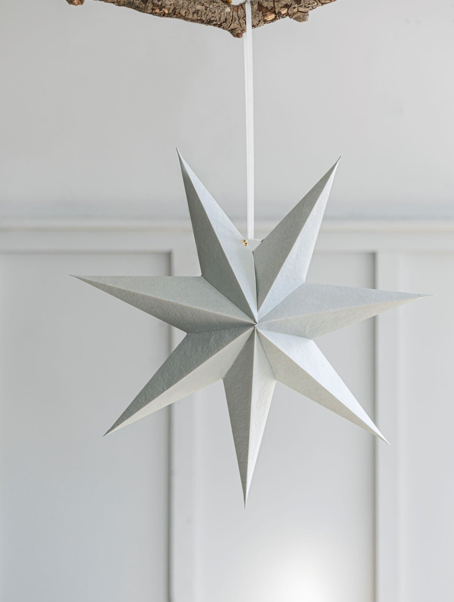 Cotton Paper Star, Flint Grey