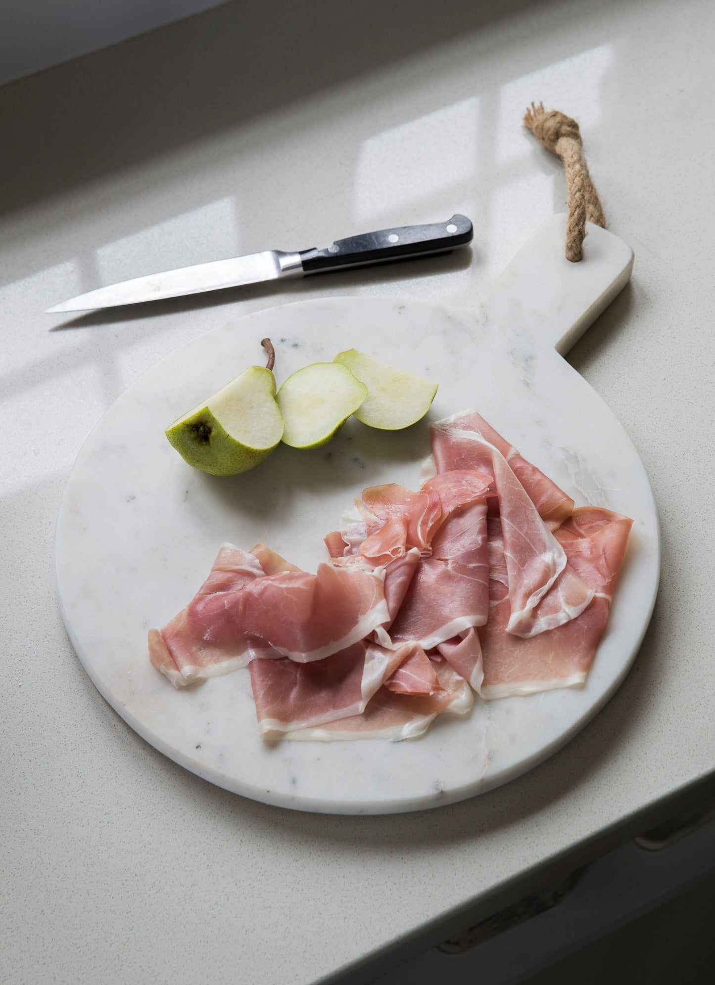 Marble Serving Board, Round