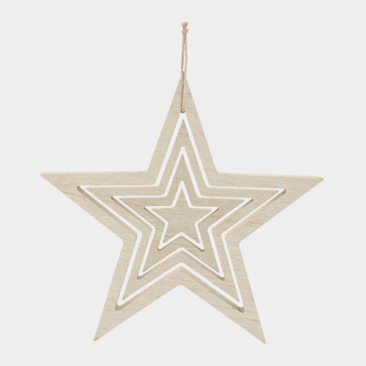 Natural Hanging Star Set